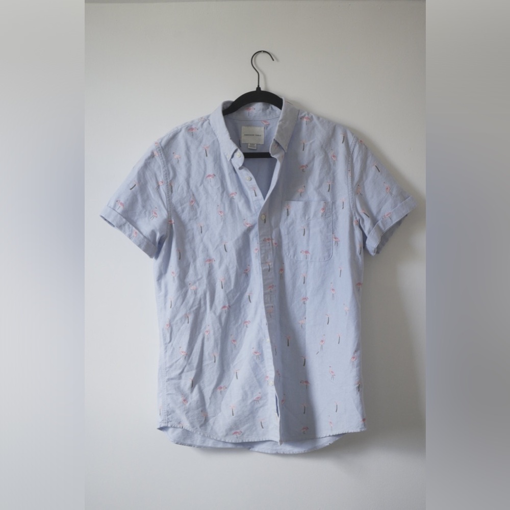 American Eagle Flamingo Shirt